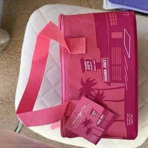 Pink Trader Joe’s insulated mini bag